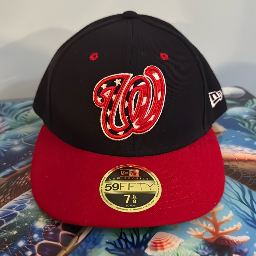 Washington Nationals Fitted Hat New Era